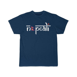 Printify T-Shirt Navy / S Nepcali222