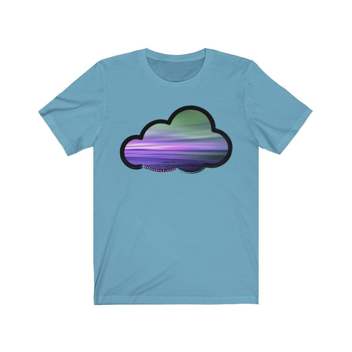 Printify T-Shirt Ocean Blue / M Beaches Art Clouds Tee