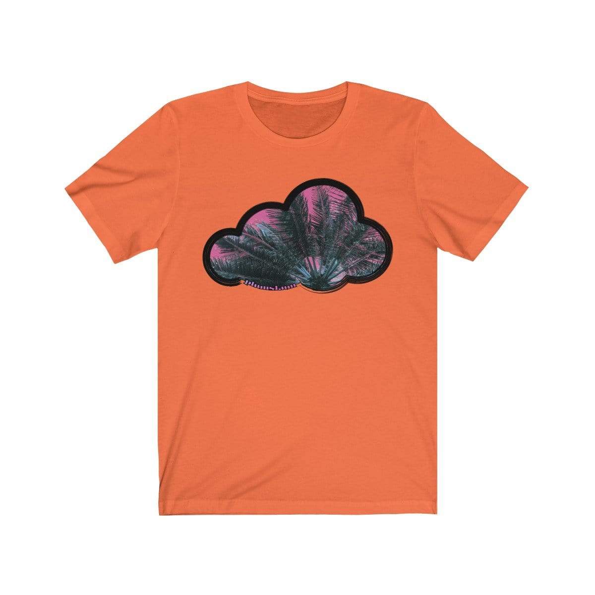 Printify T-Shirt Orange / M Palm Sky Art Clouds T-Shirt