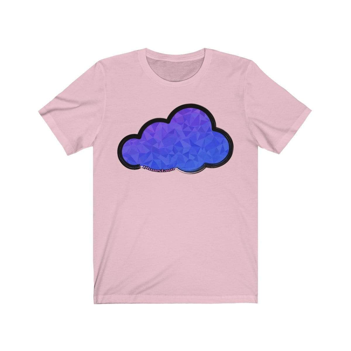 Printify T-Shirt Pink / M Plumskum Art Clouds Tee