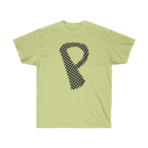 Printify T-Shirt Pistachio / S Dark Checkered, Glitchy, Capital P T-Shirt