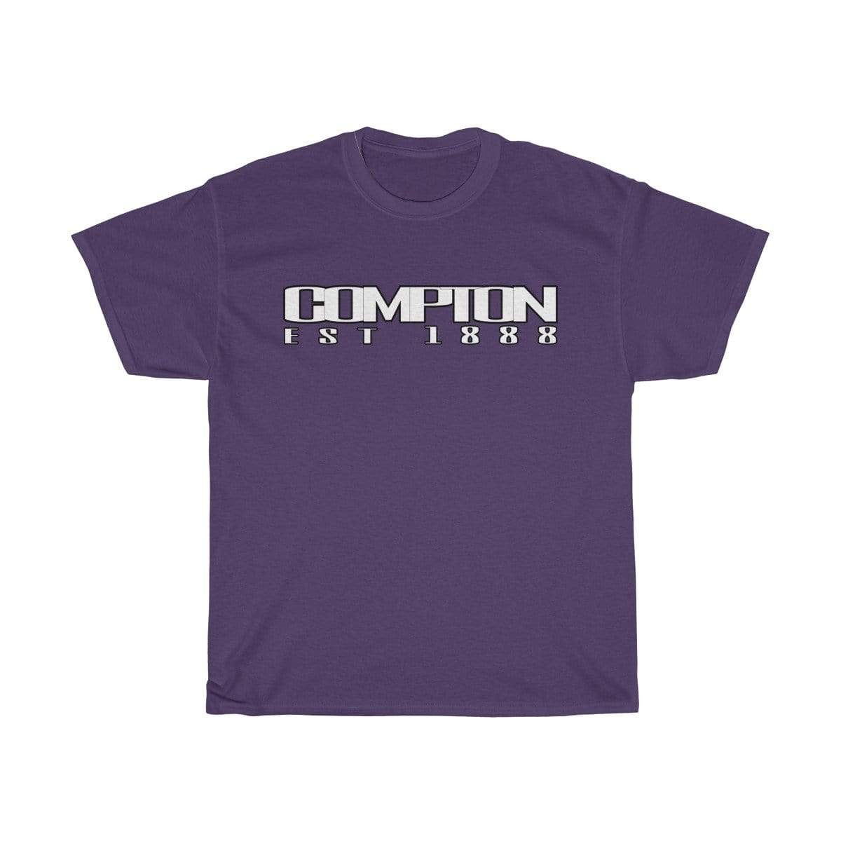 Printify T-Shirt Purple / S Compton Established 1888 T-Shirt