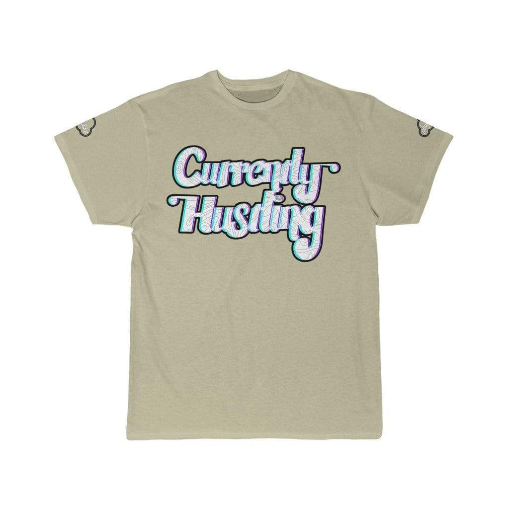 Printify T-Shirt Putty / S Right Now Hustle | Hand Lettering Artwork Tee by Plumskum