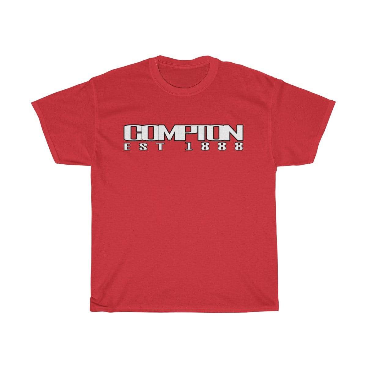 Printify T-Shirt Red / S Compton Established 1888 T-Shirt