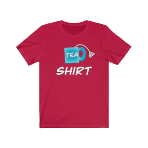 Printify T-Shirt Red / S Tea Shirt Meme Tee