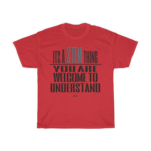 Printify T-Shirt Red / S Understand STEM T-Shirt