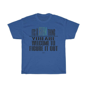 Printify T-Shirt Royal / S Figure Out STEM T-Shirt