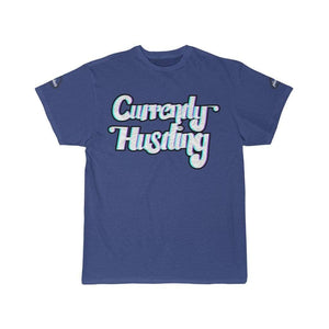 Printify T-Shirt Royal / S Right Now Hustle | Hand Lettering Artwork Tee by Plumskum