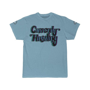 Printify T-Shirt Sky Blue / S Right Now Hustle | Hand Lettering Artwork Tee by Plumskum