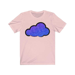Printify T-Shirt Soft Pink / M Plumskum Art Clouds Tee