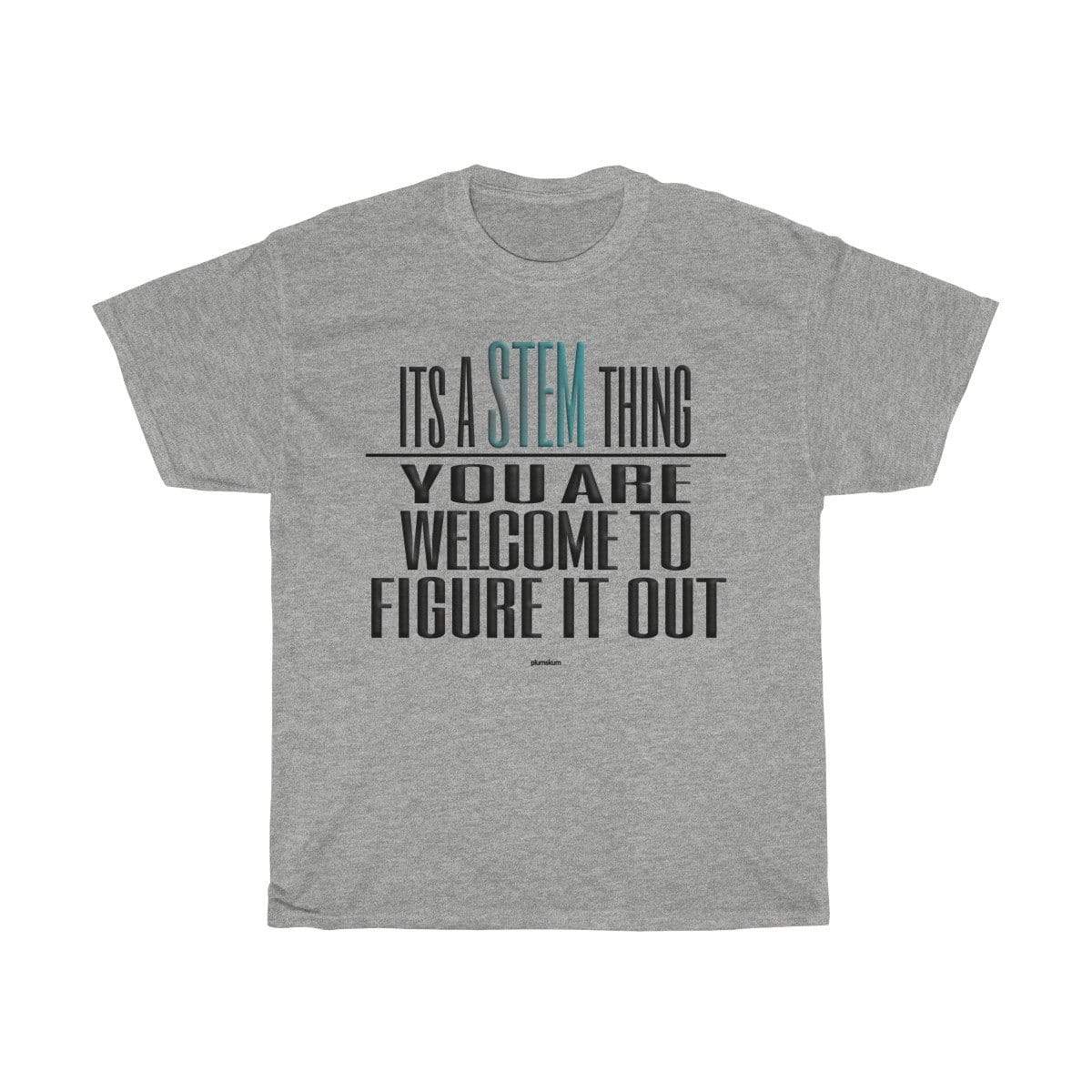 Printify T-Shirt Sport Grey / S Figure Out STEM T-Shirt