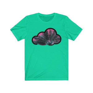 Printify T-Shirt Teal / M Palm Sky Art Clouds T-Shirt