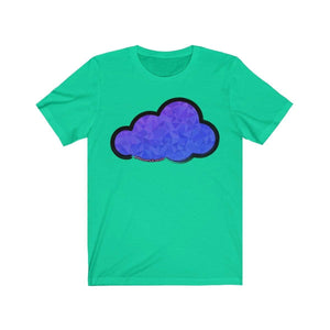Printify T-Shirt Teal / M Plumskum Art Clouds Tee