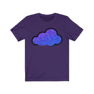Printify T-Shirt Team Purple / L Plumskum Art Clouds Tee