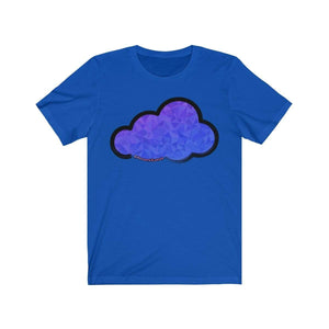 Printify T-Shirt True Royal / M Plumskum Art Clouds Tee