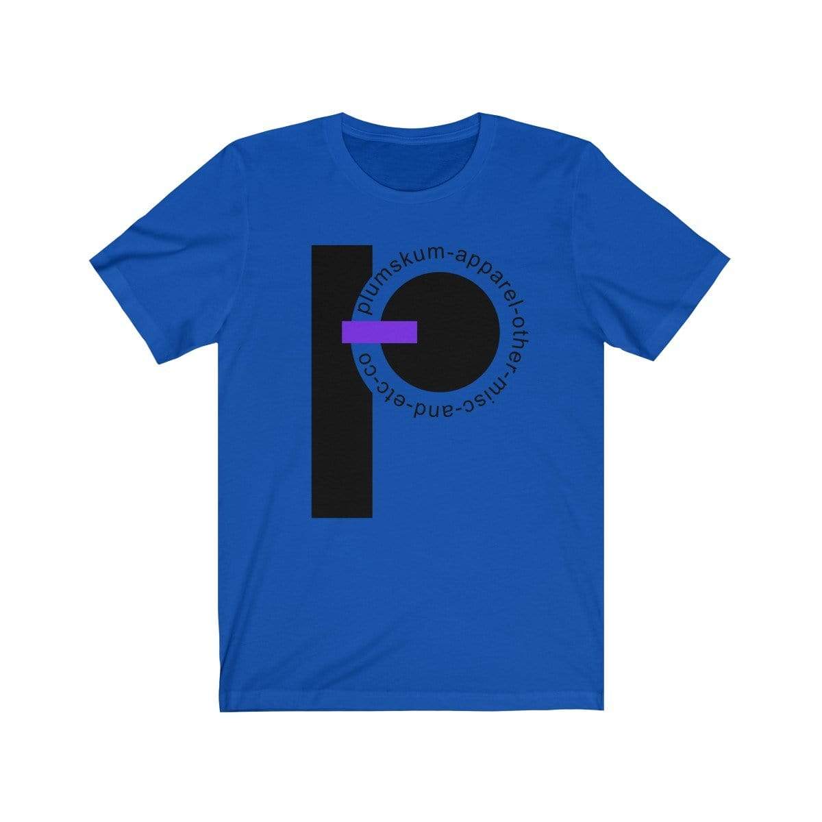 Printify T-Shirt True Royal / XS Plumskum  Etc. Co. TShirt