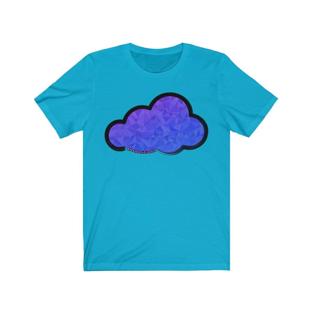 Printify T-Shirt Turquoise / M Plumskum Art Clouds Tee