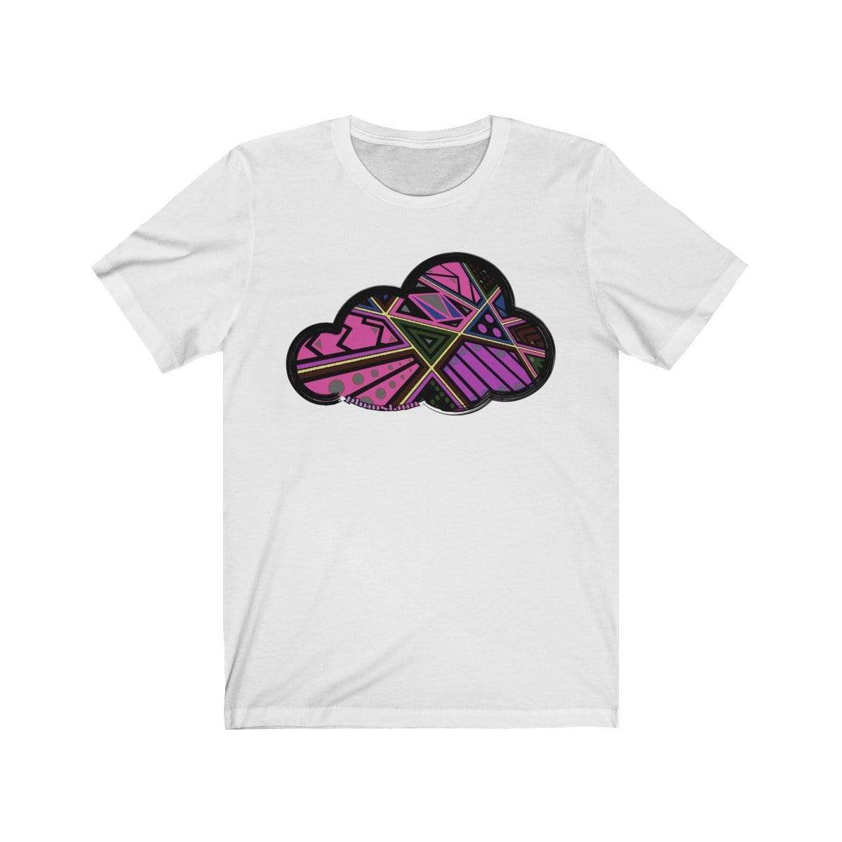 Printify T-Shirt White / M Abstract Art Clouds Tee