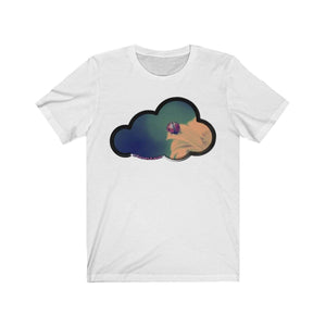 Printify T-Shirt White / M Ladybug Art Clouds Tee