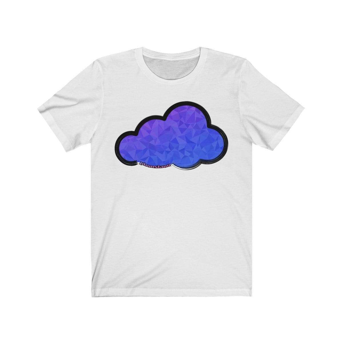 Printify T-Shirt White / M Plumskum Art Clouds Tee