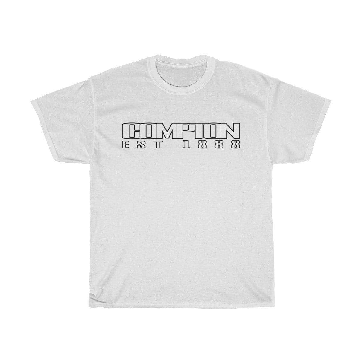 Printify T-Shirt White / S Compton Established 1888 T-Shirt