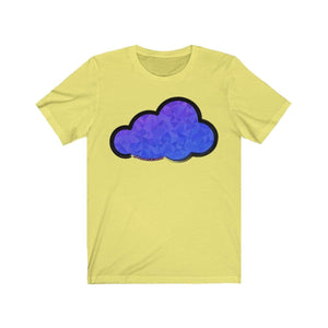 Printify T-Shirt Yellow / M Plumskum Art Clouds Tee