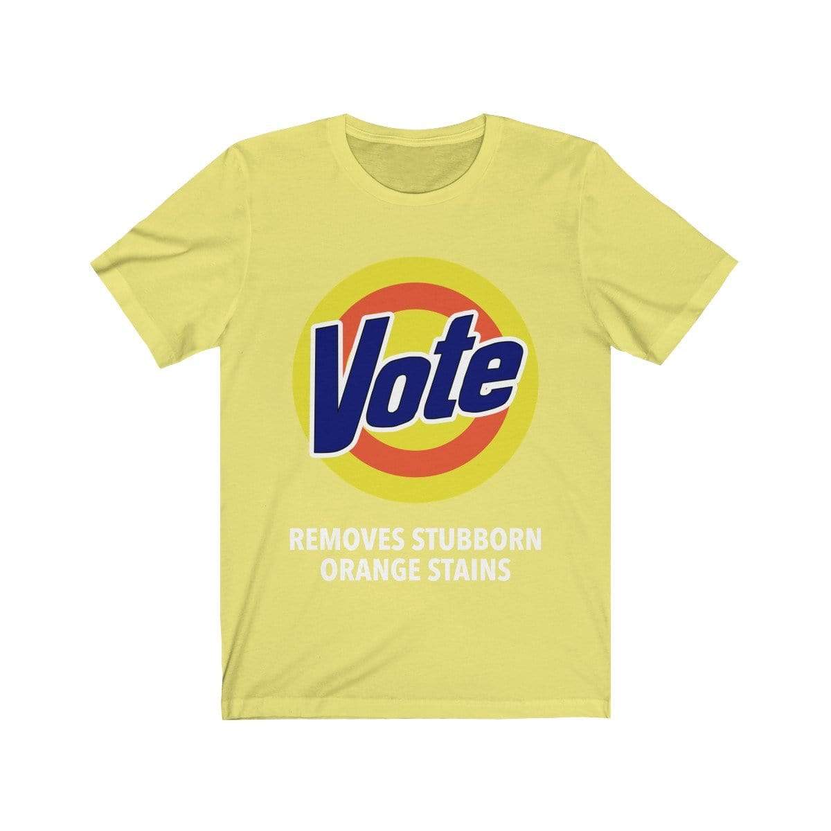 Printify T-Shirt Yellow / S VOTE Tee